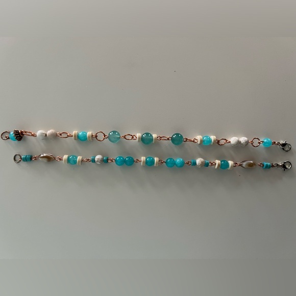 “New” She Shells Gemstone Bracelet - Picture 2 of 5